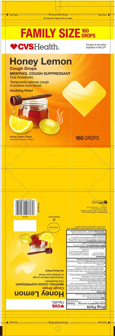 Cvs Honey Lemon 160ct Cough Drops (Cvs Honey Lemon 160ct 60002005 4 20 2022)